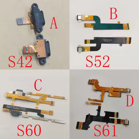 1Pcs Charger Dock Port Usb Charging Connector Board Jack Plug Flex Cable For Caterpillar CAT S60 S52