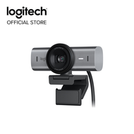 Logitech MX Brio Ultra HD 4K Collaboration and Streaming Webcam 1080p at 60 FPS Dual Noise Reducing