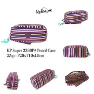 Tempat Pensil Kipling 2388 Super Free Gantungan Boneka Pencil Case