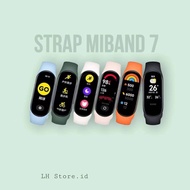 Strap Mi Band 3/4/5/6/7 Plain Strap Xiaomi Mi Band 3/4/5/6/7 Silicone Recycled Material