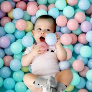 Colorful Baby Macaroon Ocean Ball Soft Plastic Non Toxic Ocean Ball