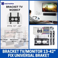 TV/MONITOR BRACKET 13-42" FIX UNIVERSAL BRACKET