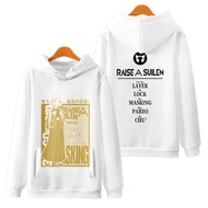 BanG Dream RAISE A SUILEN 衛衣 RAS 朝日六花 秋冬加絨外套衣服