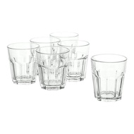 Clear Glass (POKAL IKEA) 27cl 6 unit in 1 set. + FREE gift bag ikea large Gelas kaca POKAL IKEA