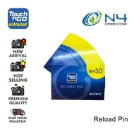 Touch N Go Reload Pin Valued RM50 TNG