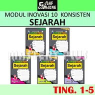 MODUL INOVASI 10 SEJARAH TINGKATAN 1 2 3 4 5 KSSM 2025 (STUDENT COPY) NO JAWAPAN - ALAF SANJUNG