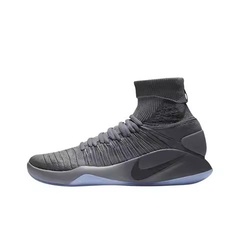 Nike Hyperdunk 2016 Basketball Shoes Men's High Top Dark Gray/Metal Platinum/Cool Gray 843390-002