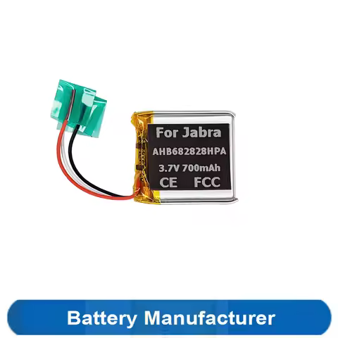 Genuine 700mAh AHB682828HPA Speak710 Battery For Jabra Speak 710 Gaming Headphone Headset