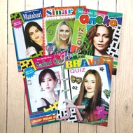 Package of 5 Crossword Puzzle Books, Quiz Edition, Small Size