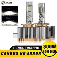2PCS 600000LM D1S D3S Led Headlight Bulbs Canbus D2S D5S D8S D4S Led Lights D1R D2R D3R D4R D5R Car 