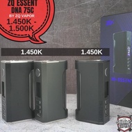 ZQ ESSENT DNA 75C MOD SINGLE BATTERY AUTHENTIC BY ZQ VAPOR murmer