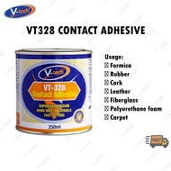 V-Tech VT-328 Contact Adhesive 250ml Formica Glue Table Laminate Glue Carpet Glue CA Glue Gam Kasut 