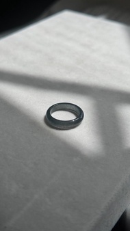 寶淇 - 冰烏雞戒指(港碼#12) - 天然A貨翡翠