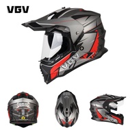 Sasique Motorcycle Helmet DOT+CCC Double Safety Certificate Men Women Four Seasons Universal Off-Roa