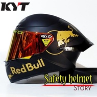 Kyt TT Course Black Redbull full face helmet