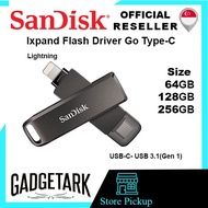 SanDisk (SDIX70N) iXpand Flash Drive Luxe for iOS/ Lightning, USB-C® USB 3.1 (Gen 1)
