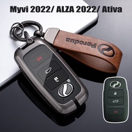 Perodua Axia ALZA 2023 - 2024  Ativa Myvi 2022 -2024 Metal Car Key Cover Accessories