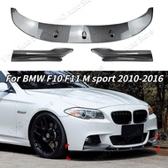 For BMW 5 Series F10 F11 M Sport 535i 528i M550d xDrive M Sport 2010-2016 Front Bumpers Lips Spoiler