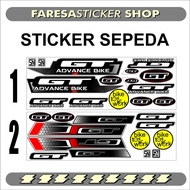 GT BICYCLE STRIPING STICKER