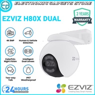 EZVIZ H80x Dual 8MP + 2MP Full HD 1080P 4K Dual Lens Color Night Vision Two Way Talk Outdoor Securit
