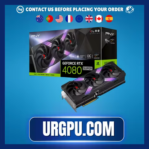 Used GeForce RTX 4080 SUPER 16GB XLR8 Gaming VERTO OC 16GB GPU Gaming PC i9 laptop ti Placas gráfica