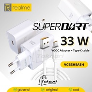 REALME 33W ORIGINAL SUPERVOOC SUPERDART FAST CHARGING USB TYPE-C CHARGER