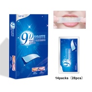 9D White Teeth Whitening Strips Pemutih Gigi 牙齿美白贴 9D Gigi Refreshing Tartar Removal