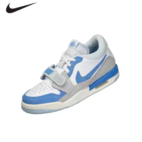 Nike Jordan Legacy 312 Low GS Sneakers, Leather Suede Visible Air-Sole Retro Hybrid Basketball Shoes