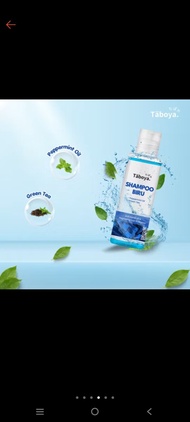 Shampo Biru Taboya Anti Dandruff Dan Vitamin Rambut