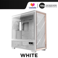 ANTEC FLUX PRO | BLACK / WHITE | PRE-INSTALLED 6X PWM FAN | FULL-TOWER E-ATX DESKTOP CASE
