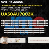 Samsung 50 Inch TV Backlight UA50AU7002K UA50AU7002 CRH-FA50UP7C3SMC3030T031118J-REV1.0