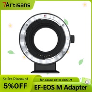 7artisans EF-EOS M Autofocus Adapters for Canon EF/EF-S to Canon M M2 M3 M5 Sigma Yongnuo series Cameras Lens Accessories