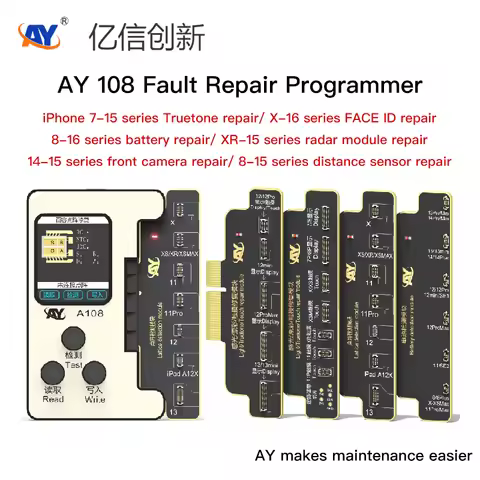 AY Battery Dot Matrix Truetone Repair Device X-16 Face Dot Matrix Free Soldering Repair Programmer 1