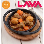 Lava LV ECO Y TV 12 18 Round Dish dia 12 18 cm./Cast Iron Pan