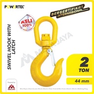 Swivel Hook with Latch 2 Ton