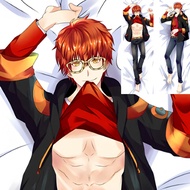 Anime Mystic Messenger Dakimakura  707 Zen Pillow Cover Luciel Choi Male Characters Long Life Size P