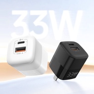 Mini PD33W Gallium Nitride Charger Suitable for Apple Android Phone Charging 33W Super Fast Charging