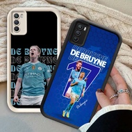 YS-62 Kevin De Bruyne Shockproof Casing for OPPO A16 A16s A53 A54S A33 A53S A11S Realme 7I C75 C17