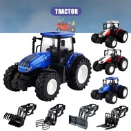 Funfilled Control Remote Alloy Tractor Toy With Handheld Controller