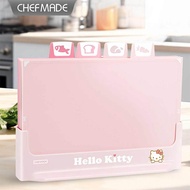 ((Baking Master) Chefmade KT7156 kitty Baking Classification Cutting Board Fruit Vegetable Cooked Me