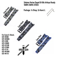 Army Camo Watch Strap for Casio G-Shock GST-W300 S300 S110 S100G
