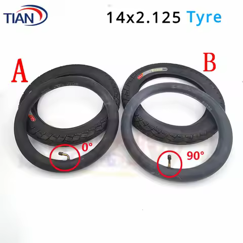 CHAO YANG 14 Inch 14x2.125 54-254 Electric Bicycle Tires 14*2.125 Tyres Bike Inner Tube Tyre Whole S