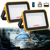 Rechargeable work light led Emergency Light Multi-Function Lighting Lamp cob Magnetic Work Light Out