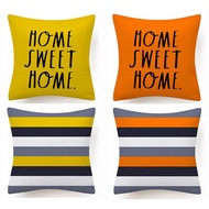 <COD>Orange Yellow Pillowcase40x40,45x45,50x50,60x60.Sofa cushion cover.Home decor pillow case cotto