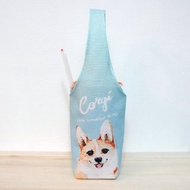 柯基杯套 環保飲料提袋 飲料提袋 飲料杯套 防水杯套 防水提袋