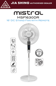 Mistral 16" DC Stand Fan with Remote MSF1630DR