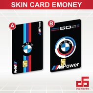 Digi Studio - Skin Card Logo Mpowerbmw - Emoney Flazz/ ATM/ Credit Card/