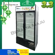 Whirlcool 800L 2 Door Upright Chiller WSC2D-900FW (Heater Glass)
