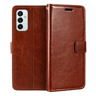 Flip Case For Samsung Galaxy M23 5G SM-M236B/DS SM-M236Q/DS Case Wallet PU Leather Cover