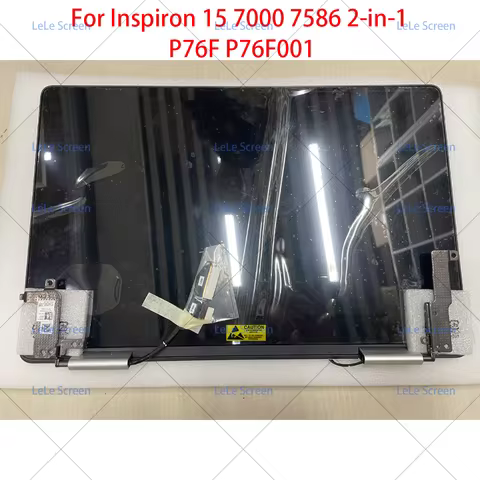 15.6" For Dell Inspiron 15 7000 7586 2-in-1 P76F P76F001 LCD Touch Screen Laptop Replacement Panel F
